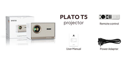 BYINTEK PLATO T5 1080P projecteur 4K 1000ANSI intelligent Android 9.0 professionnel basse Wifi 6